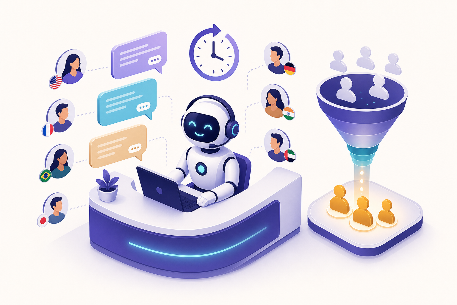 通用 AI 客服 vs 外贸 AI 销售智能体:WhatsApp、独立站、邮件里的 B2B 询盘该用哪个?